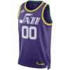 Camiseta Hombre Utah Jazz Clarkson 2023-24 Jordan Nike Classic Edition Violeta Swingman